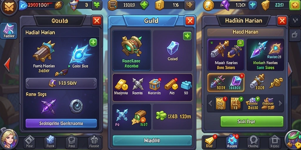 Gambar tampilan permainan slot yang seru.