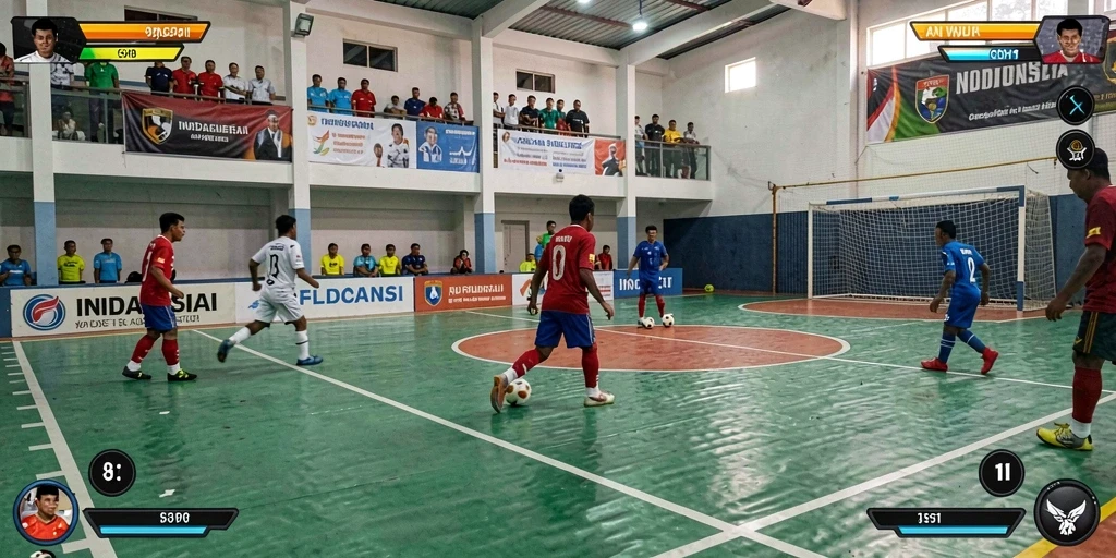Tampilan awal game yang menarik dan interaktif.