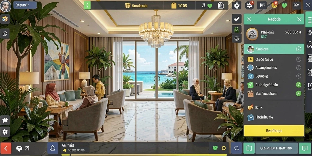 Tampilan antarmuka yang menarik dan user-friendly.