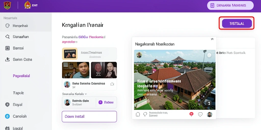 Tangkapan layar yang menunjukkan karakter utama dalam aksi.