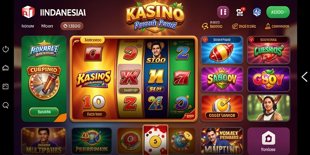 Screenshot menunjukkan antarmuka utama aplikasi JOS77.