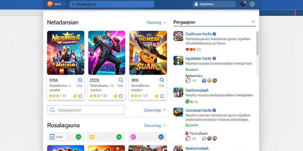 Screenshot menampilkan antarmuka pengguna yang mudah dipahami.