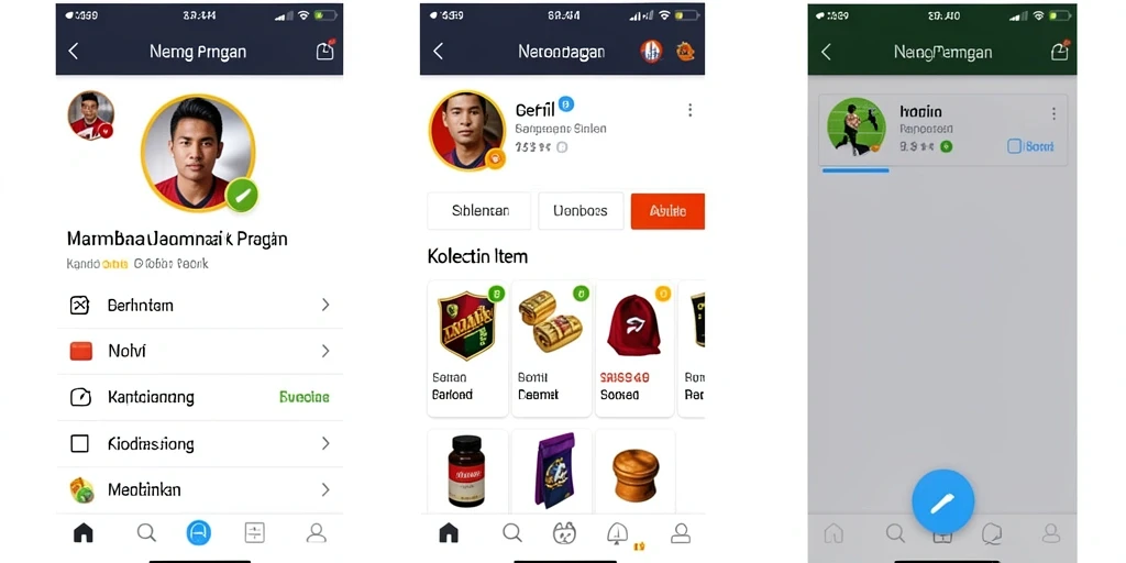 Screenshot KATAKWIN menampilkan level yang penuh warna.