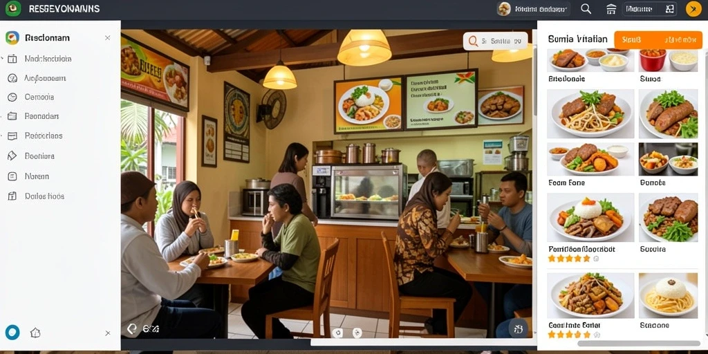 Tampilan antarmuka yang menarik dan mudah dinavigasi.