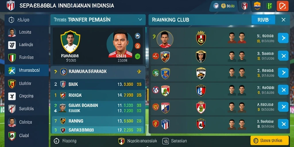 Tampilan antarmuka yang user-friendly dan intuitif.